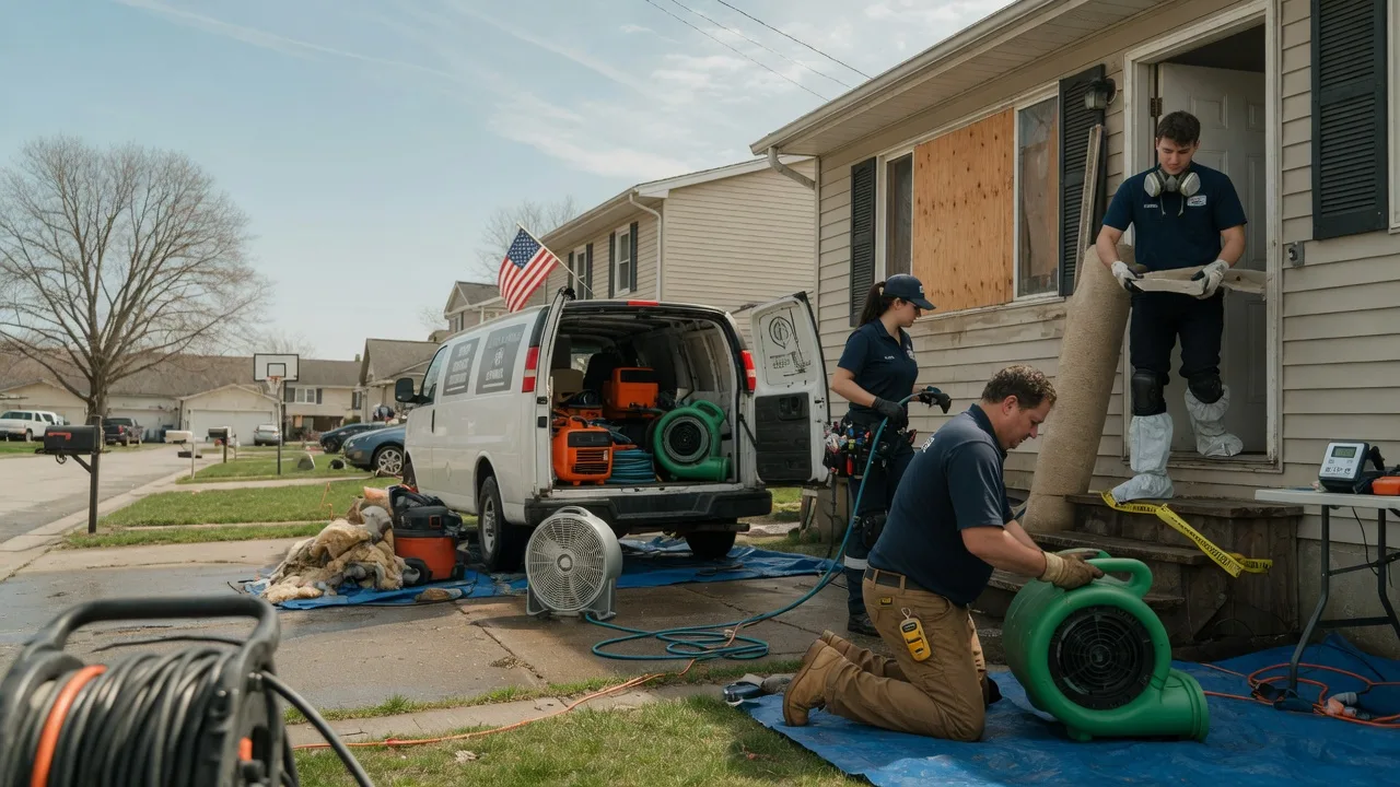 Water Damage Restoration in Blanchard, MI near me